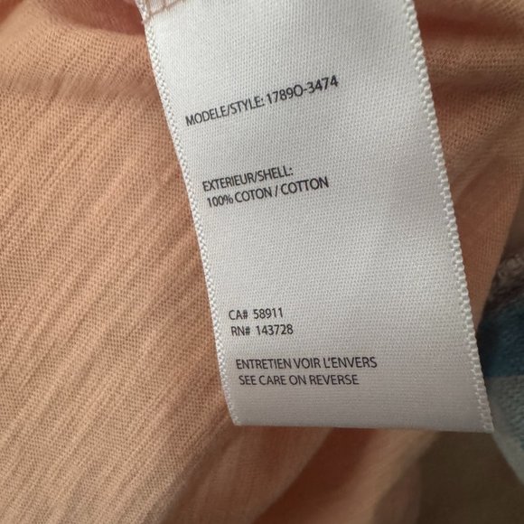 Tribal Scoop Neck Tee NWT - Picture 4 of 4